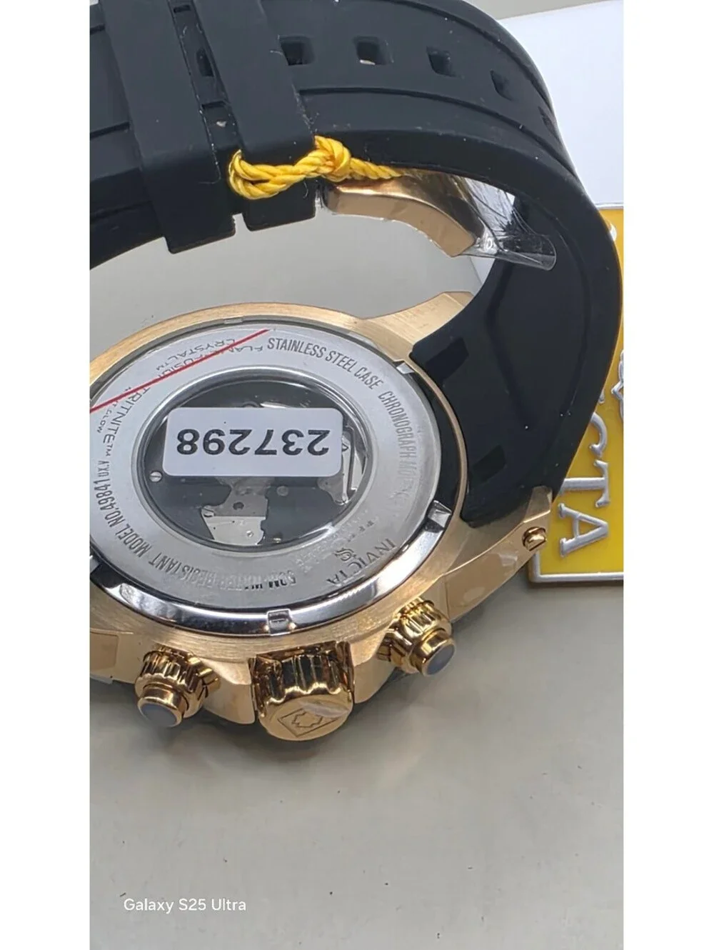 Invicta Speedway Swiss Ronda Z60 FE Automatic- 51mm, Black